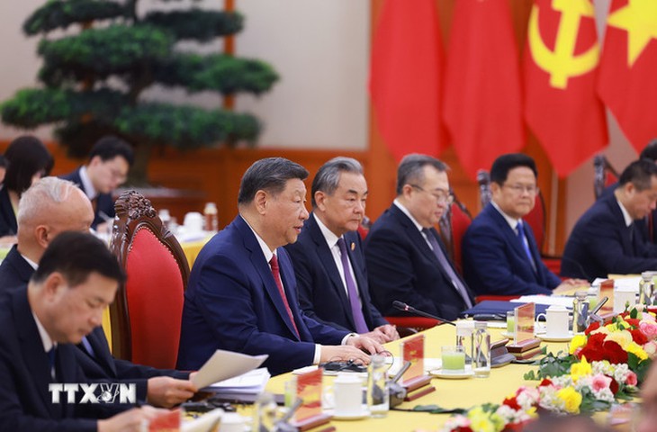 Tổng Bí thư Tô Lâm hội đàm với Tổng Bí thư, Chủ tịch nước Trung Quốc- Ảnh 3. Tổng Bí thư Tô Lâm hội đàm với Tổng Bí thư, Chủ tịch nước Trung Quốc- Ảnh 3.