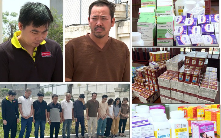Thủ đoạn xảo quyệt của đường dây sản xuất, buôn bán thuốc tân dược giả, thu lợi gần 200 tỷ đồng