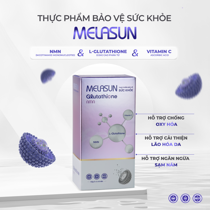 Sản phẩm hỗ trợ chống lão hóa, nám da từ Glutathione- Ảnh 3.