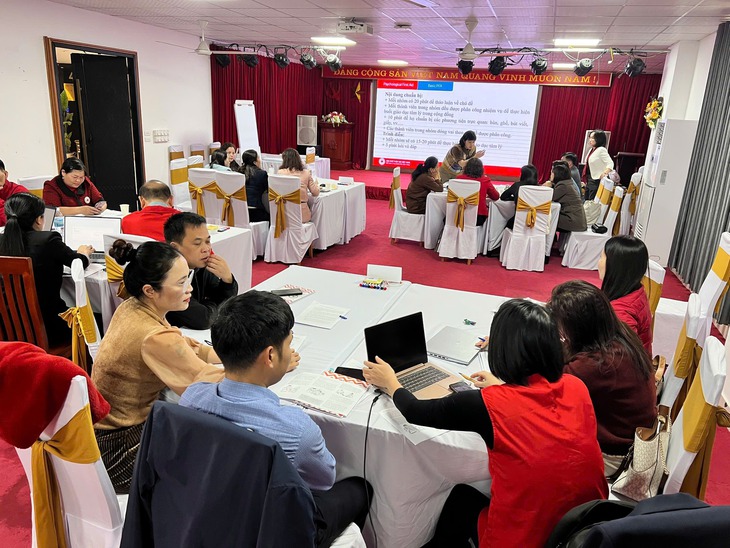 Nâng cao năng lực cho cán bộ, hội viên Chữ thập đỏ trong hoạt động cứu trợ nhân đạo- Ảnh 2.
