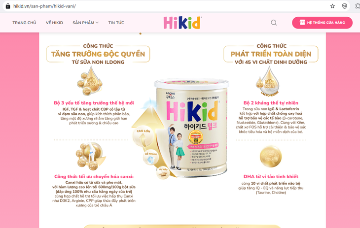 Quảng cáo '100g Hikid bằng 20 lít sữa tươi': Công ty Phương Linh thừa nhận thiếu sót, chưa có cơ sở khoa học- Ảnh 3.
