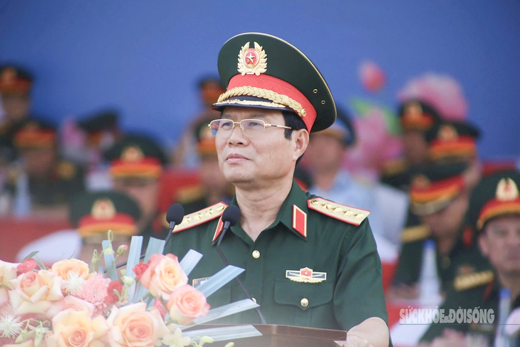 Ấn tượng màn tổng hợp luyện của lực lượng diễu binh, diễu hành dưới nắng Biên Hòa- Ảnh 1. Ấn tượng màn tổng hợp luyện của lực lượng diễu binh, diễu hành dưới nắng Biên Hòa- Ảnh 1.