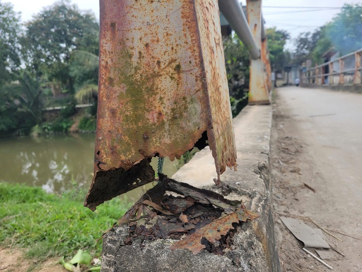 Cầu xuống cấp, mất an toàn giữa TP Thanh Hóa- Ảnh 3.