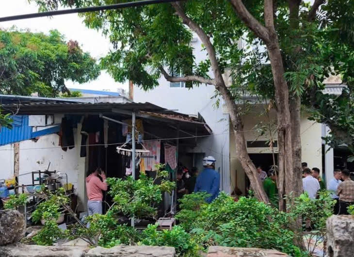 Cháy nhà dân ở Hải Phòng, 2 anh em thương vong- Ảnh 1.