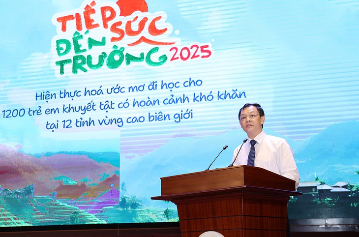 Thứ trưởng Nguyễn Tri Thức: Ngành Y tế rất tích cực thực hiện công tác chăm sóc sức khỏe trẻ em khuyết tật- Ảnh 1. Thứ trưởng Nguyễn Tri Thức: Ngành Y tế rất tích cực thực hiện công tác chăm sóc sức khỏe trẻ em khuyết tật- Ảnh 1.