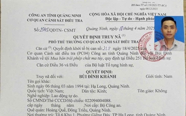 Vụ Thượng úy công an hy sinh: Truy nã một đối tượng bỏ trốn