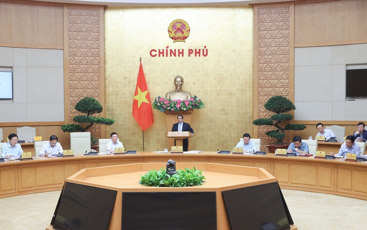 Thủ tướng chủ trì phiên họp Chính phủ về 5 dự án luật quan trọng trình Quốc hội tại Kỳ họp thứ 9
