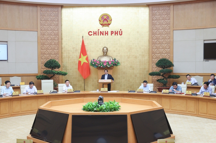 Thủ tướng chủ trì phiên họp Chính phủ về 5 dự án luật quan trọng trình Quốc hội tại Kỳ họp thứ 9- Ảnh 1. Thủ tướng chủ trì phiên họp Chính phủ về 5 dự án luật quan trọng trình Quốc hội tại Kỳ họp thứ 9- Ảnh 1.
