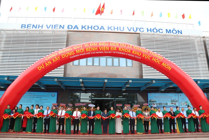 Khánh thành bệnh viện cửa ngõ Tây Bắc TPHCM trị giá gần 2.000 tỷ đồng- Ảnh 2.