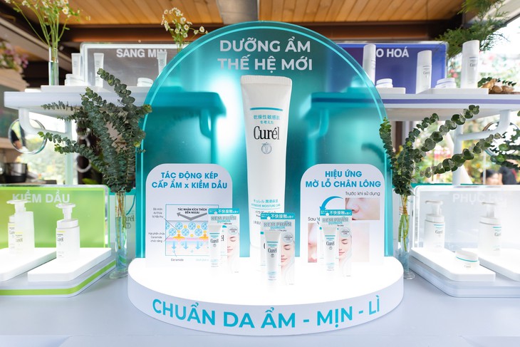 Curél Việt Nam ra mắt giải pháp dưỡng ẩm 'thế hệ mới' - bí quyết cho làn da ẩm mịn, kiềm dầu hoàn hảo- Ảnh 1.