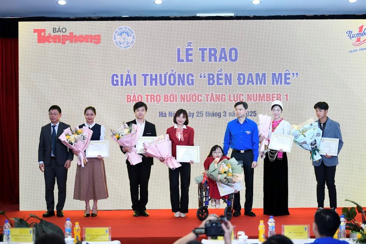 Giải thưởng 'Bền Đam Mê' cùng các gương mặt trẻ lan tỏa tinh thần bền bỉ với đam mê- Ảnh 2.