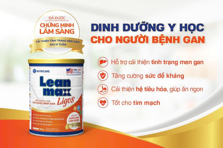 Giải pháp Dinh dưỡng Y học chuyên biệt cho người bệnh gan- Ảnh 4.