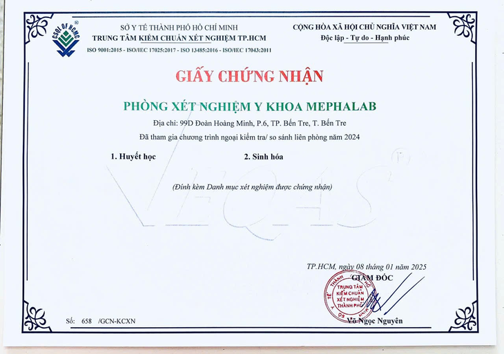Xét nghiệm máu tổng quát tại Bến Tre- Ảnh 5.