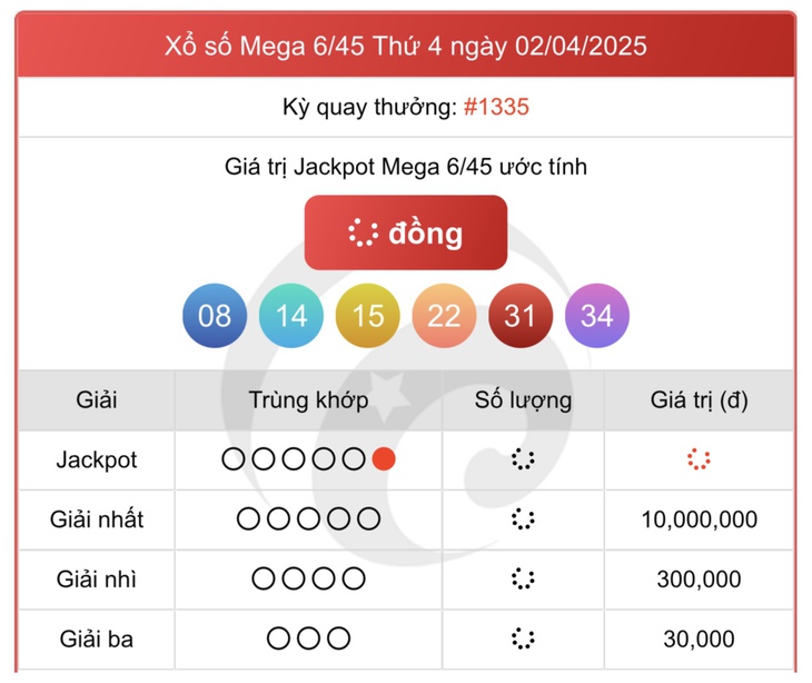 Vietlott 5/4 - Kết quả xổ số Vietlott hôm nay 5/4/2025 - Xổ số Power 6/55 ngày 5/4- Ảnh 18. Vietlott 5/4 - Kết quả xổ số Vietlott hôm nay 5/4/2025 - Xổ số Power 6/55 ngày 5/4- Ảnh 18.