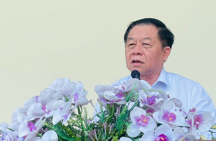 Trưởng Ban Tuyên giáo và Dân vận Trung ương động viên lực lượng diễu binh, diễu hành- Ảnh 1.