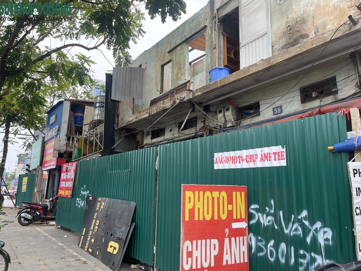 Cận cảnh rào chắn, giải phóng mặt bằng dự án đường Vành đai 1- Ảnh 8.