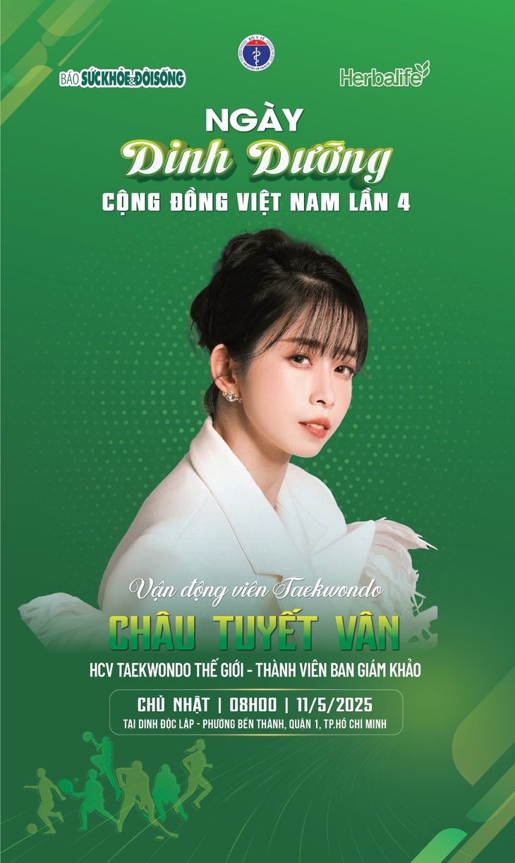 Hé lộ Ban giám khảo chương trình 'Ngày Dinh dưỡng Cộng đồng Việt Nam' Lần 4: Nhân vật cuối cùng là nữ võ sĩ giành 2 HCV Taekwondo thế giới- Ảnh 4. Hé lộ Ban giám khảo chương trình 'Ngày Dinh dưỡng Cộng đồng Việt Nam' Lần 4: Nhân vật cuối cùng là nữ võ sĩ giành 2 HCV Taekwondo thế giới- Ảnh 4.