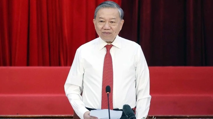 Phát biểu của Tổng Bí thư Tô Lâm tại buổi gặp mặt lão thành Cách mạng, người có công nhân kỷ niệm 50 năm Ngày giải phóng miền Nam, thống nhất đất nước- Ảnh 1. Phát biểu của Tổng Bí thư Tô Lâm tại buổi gặp mặt lão thành Cách mạng, người có công nhân kỷ niệm 50 năm Ngày giải phóng miền Nam, thống nhất đất nước- Ảnh 1.