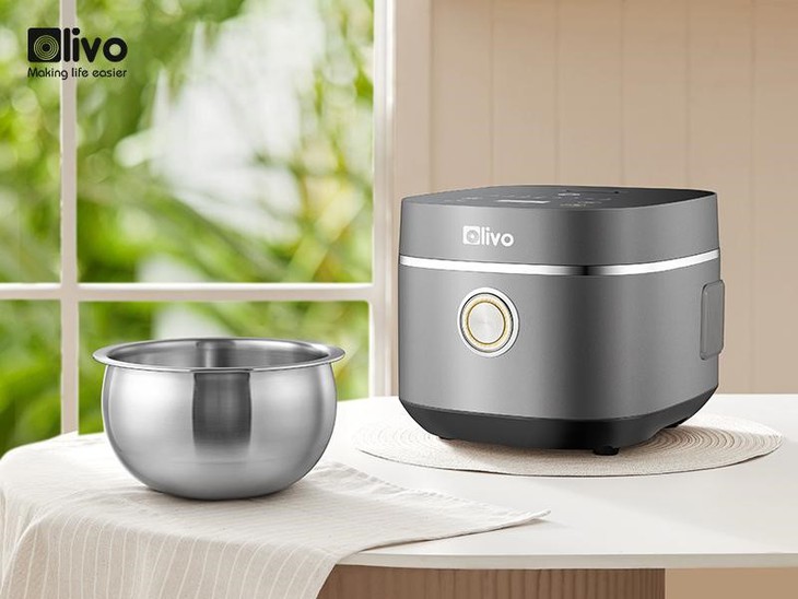 Olivo ra mắt nồi cơm điện lòng inox 304 an toàn cho sức khỏe- Ảnh 3.