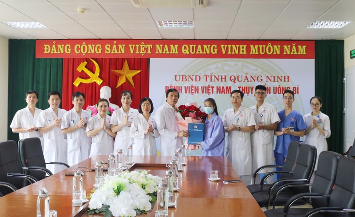 Bệnh nhân ghép thận đầu tiên tại BV Việt Nam – Thụy Điển Uông Bí đã xuất viện - Ảnh 1.
