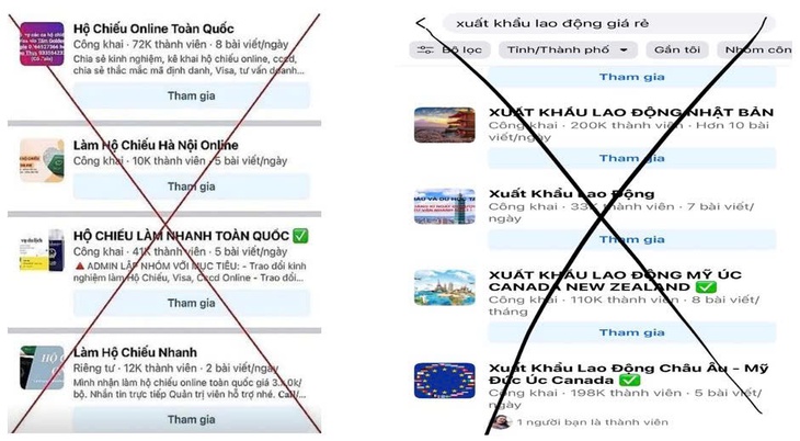 Thủ đoạn lừa đảo làm nhanh thủ tục xuất nhập cảnh- Ảnh 1.