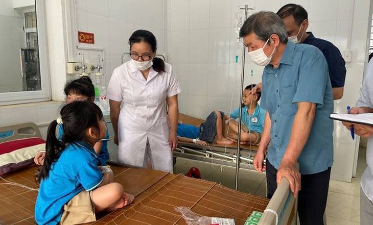 Điều tra nguyên nhân 27 học sinh Trường Tiểu học Nước Hai, Cao Bằng nhập viện- Ảnh 1. Điều tra nguyên nhân 27 học sinh Trường Tiểu học Nước Hai, Cao Bằng nhập viện- Ảnh 1.