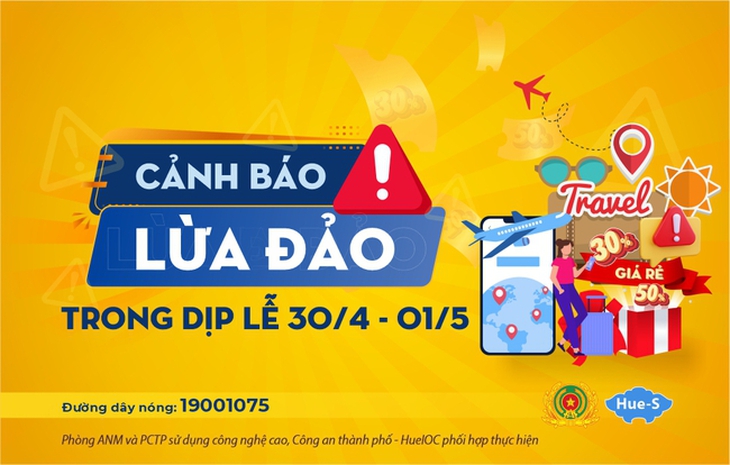 Huế cảnh báo thủ đoạn lừa đảo dịch vụ du lịch dịp nghỉ lễ 30/4- Ảnh 1.