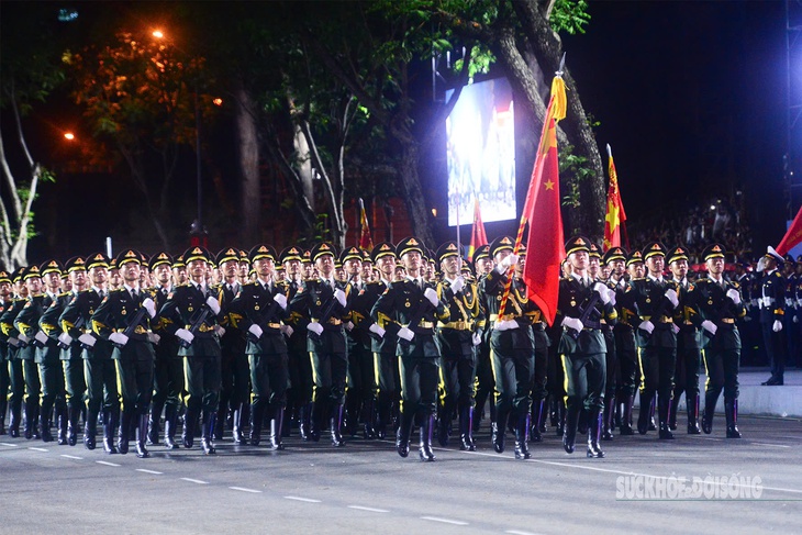  Quân đội Trung Quốc, Lào, Campuchia hợp luyện diễu binh tại TPHCM- Ảnh 2.