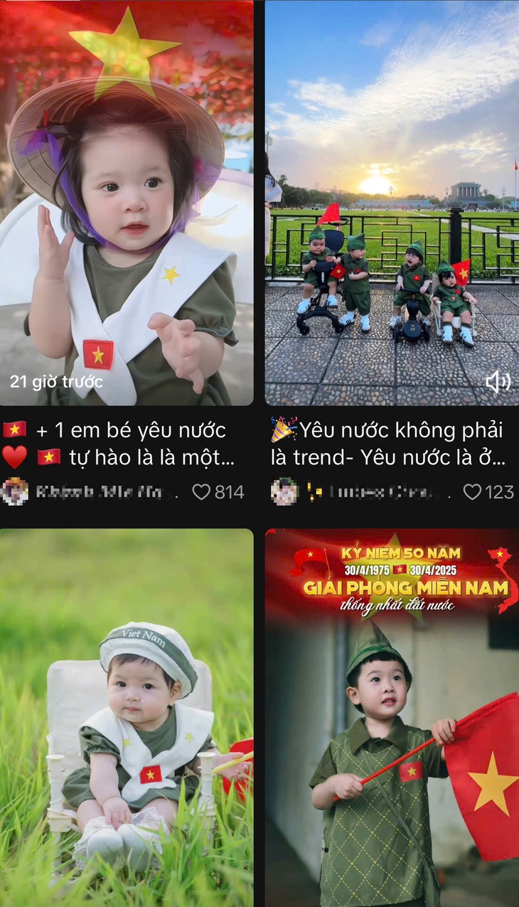 'Mầm non yêu nước' phủ sóng mạng xã hội dịp lễ 30/4- Ảnh 7.