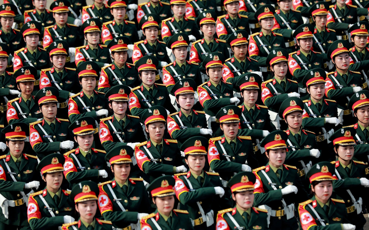 TRỰC TIẾP: Tổng duyệt diễu binh, diễu hành Kỷ niệm 50 năm Giải phóng miền Nam, thống nhất đất nước