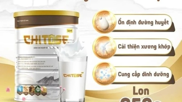 Cảnh báo thực phẩm bổ sung Chitose quảng cáo gây nhầm lẫn như thuốc chữa bệnh- Ảnh 2. Cảnh báo thực phẩm bổ sung Chitose quảng cáo gây nhầm lẫn như thuốc chữa bệnh- Ảnh 2.