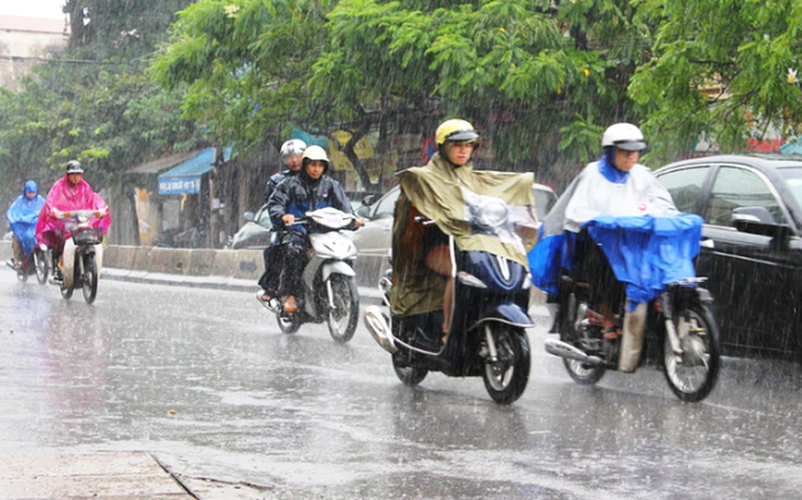 Hà Nội tái diễn mưa dông vào chiều tối nay, đề phòng lốc sét, mưa đá