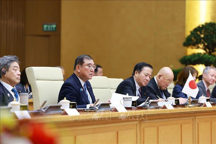 Đưa quan hệ Việt Nam - Nhật Bản lên tầm cao mới, tiến vào kỷ nguyên mới- Ảnh 6. Đưa quan hệ Việt Nam - Nhật Bản lên tầm cao mới, tiến vào kỷ nguyên mới- Ảnh 6.