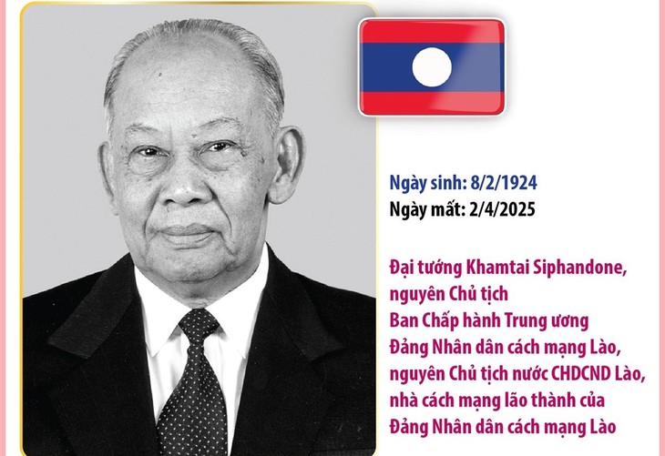 Những cống hiến to lớn của đồng chí Khamtai Siphandone đối với sự nghiệp cách mạng Lào
