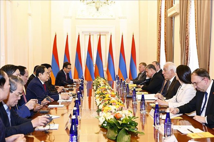 Chủ tịch Quốc hội Trần Thanh Mẫn hội kiến Tổng thống Armenia- Ảnh 4.