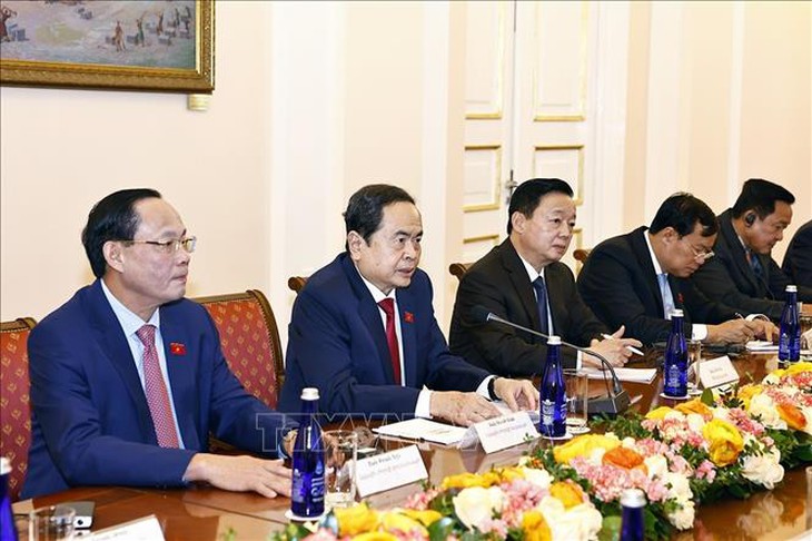 Chủ tịch Quốc hội Trần Thanh Mẫn hội kiến Tổng thống Armenia- Ảnh 2.