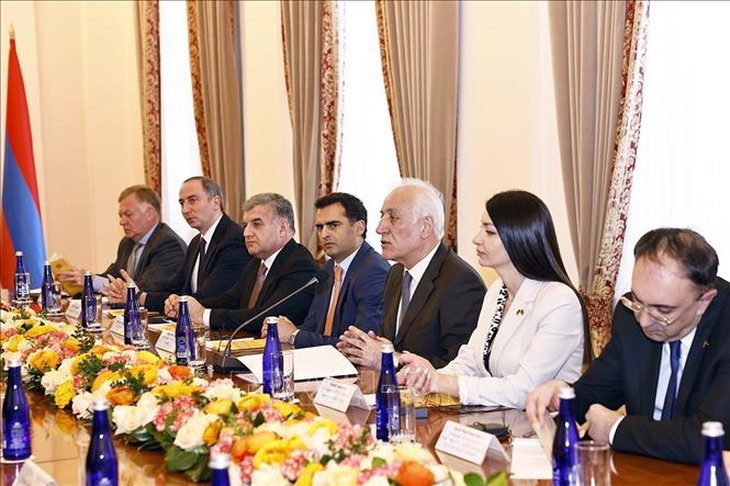 Chủ tịch Quốc hội Trần Thanh Mẫn hội kiến Tổng thống Armenia- Ảnh 3.