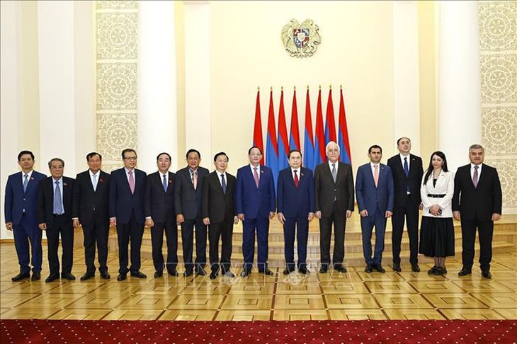 Chủ tịch Quốc hội Trần Thanh Mẫn hội kiến Tổng thống Armenia- Ảnh 5.