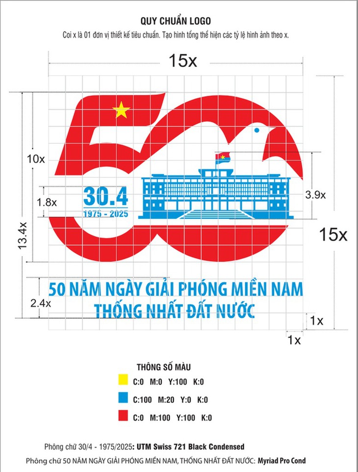Công bố biểu trưng Kỷ niệm 50 năm Ngày Giải phóng miền Nam thống nhất đất nước- Ảnh 2.