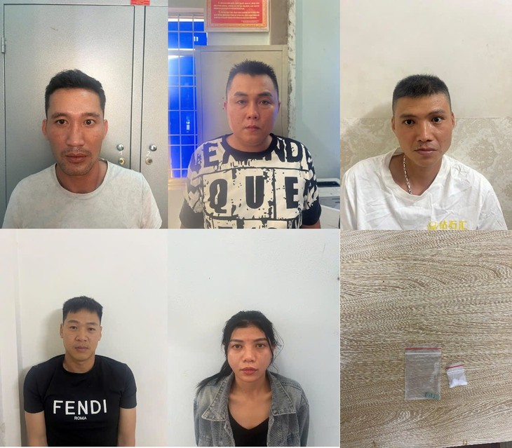 Tạm giữ nhóm đối tượng sử dụng ma túy trong nhà nghỉ- Ảnh 1. Tạm giữ nhóm đối tượng sử dụng ma túy trong nhà nghỉ- Ảnh 1.