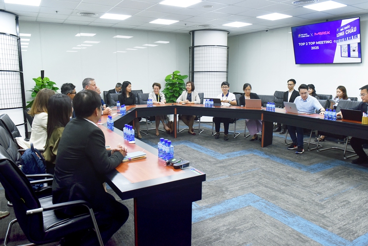 Lãnh đạo cấp cao Merck Healthcare gặp gỡ FPT Long Châu – Tăng cường hợp tác, hướng tới chăm sóc sức khỏe cộng đồng- Ảnh 1.