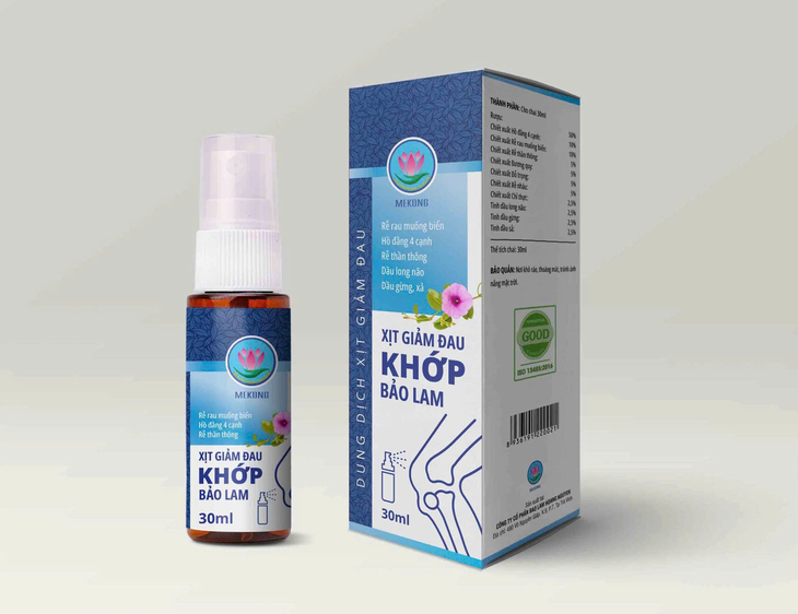 Dung dịch xịt giảm đau dành cho người bệnh xương khớp- Ảnh 2. Dung dịch xịt giảm đau dành cho người bệnh xương khớp- Ảnh 2.