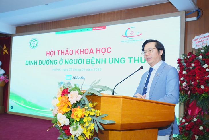 Có từ 10 - 20% người bệnh ung thư tử vong vì hậu quả của suy dinh dưỡng- Ảnh 1.