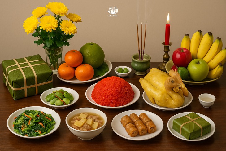 Chuẩn bị mâm lễ vật giỗ Tổ Hùng Vương đơn giản mà thành kính- Ảnh 1.