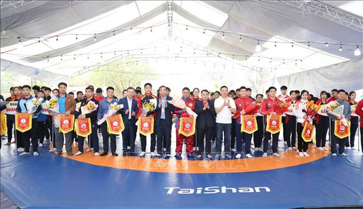 120 vận động viên dự Giải vô địch Anh tài Vật dân tộc quốc gia năm 2025- Ảnh 1.
