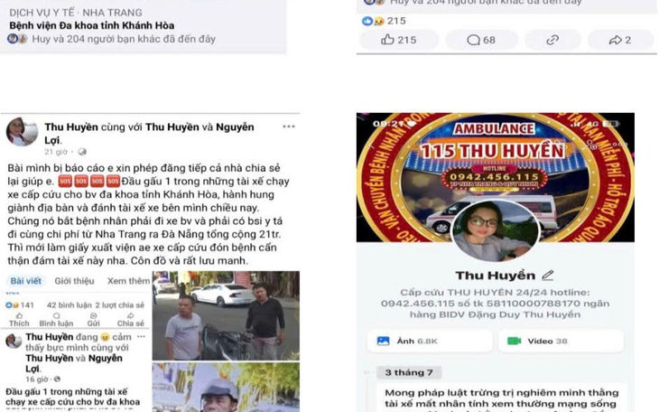 Đề nghị công an làm rõ thông tin ‘tố’ BVĐK tỉnh Khánh Hòa trên mạng xã hội