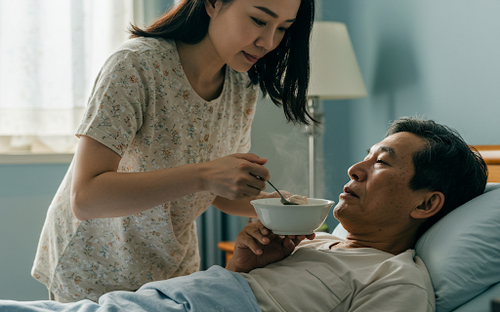 Chế độ dinh dưỡng hỗ trợ phục hồi cho người bệnh liệt nửa người