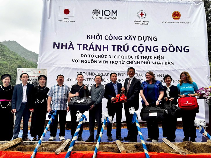 Khởi công nhà tránh trú thiên tai ở Cao Bằng- Ảnh 2.