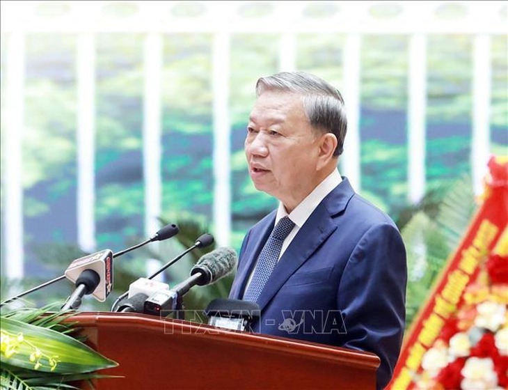 Phát biểu của Tổng Bí thư Tô Lâm tại buổi gặp mặt cựu chiến binh, cựu thanh niên xung phong- Ảnh 1. Phát biểu của Tổng Bí thư Tô Lâm tại buổi gặp mặt cựu chiến binh, cựu thanh niên xung phong- Ảnh 1.