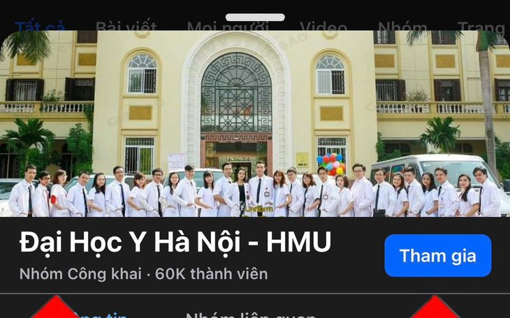 Cảnh báo về một nhóm Facebook giả mạo Trường Đại học Y Hà Nội